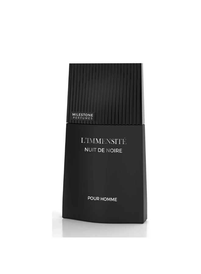 Milestone L’Immensite Nuit De Noire - For Men - EDP - 100ml - Image 2